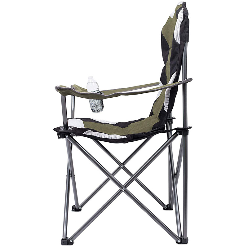 Suministro directo de fábrica nueva línea generación simple Silla de playa al aire libre Silla de tubo de hierro de metal silla de oficina portátil plegable Silla de dormir