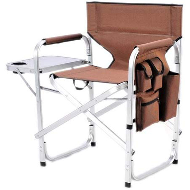Suministro directo de fábrica Multi-especificación al aire libre portátil plegable Silla de playa de alta densidad Oxford tela silla de director Silla de playa