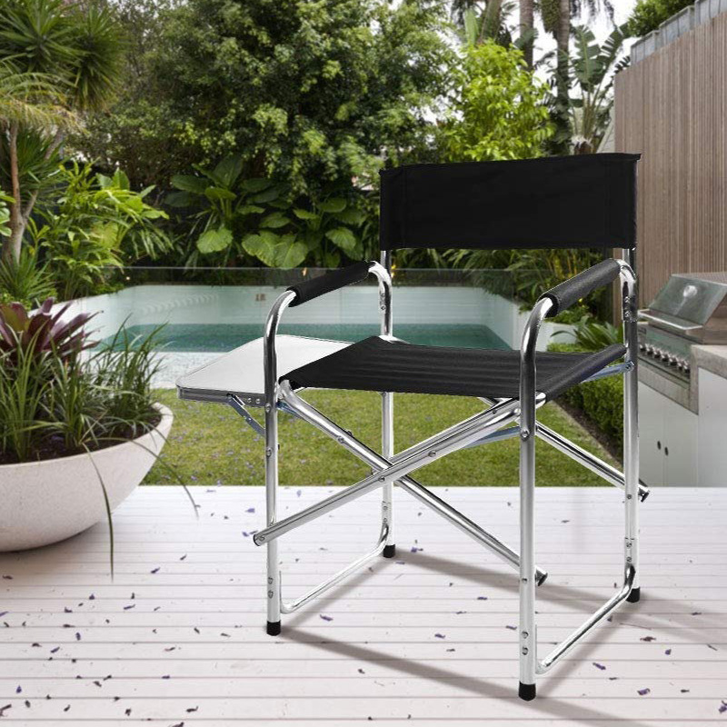 Suministro directo de fábrica nuevo moderno simple metal silla playa durable Oxford material al por mayor