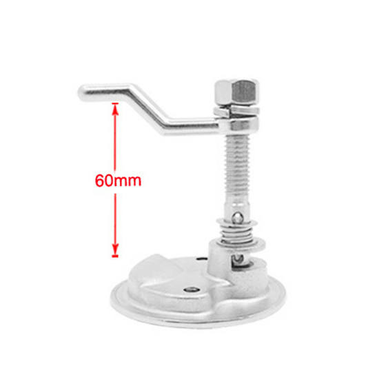 Stainless steel 316 handle floor lock with flexure piece handle floor lock stainless steel RV marine hardware accessories