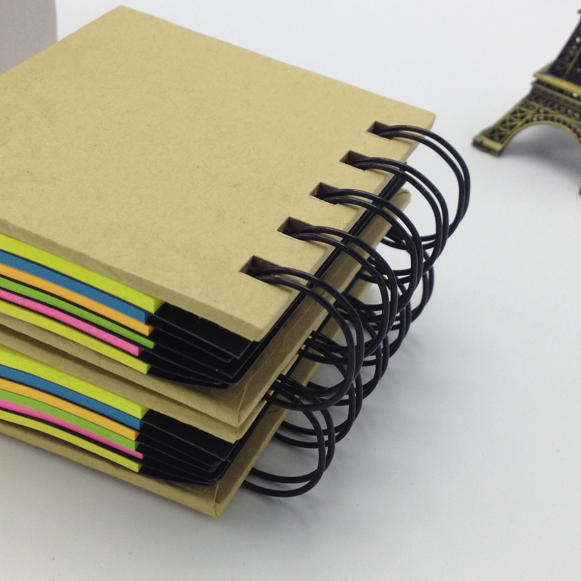 Shangchen Fluorescence Note Notebook for Elementary Students - Internet Celebrity Favorite, 7.5X7cm Cowhide Cover