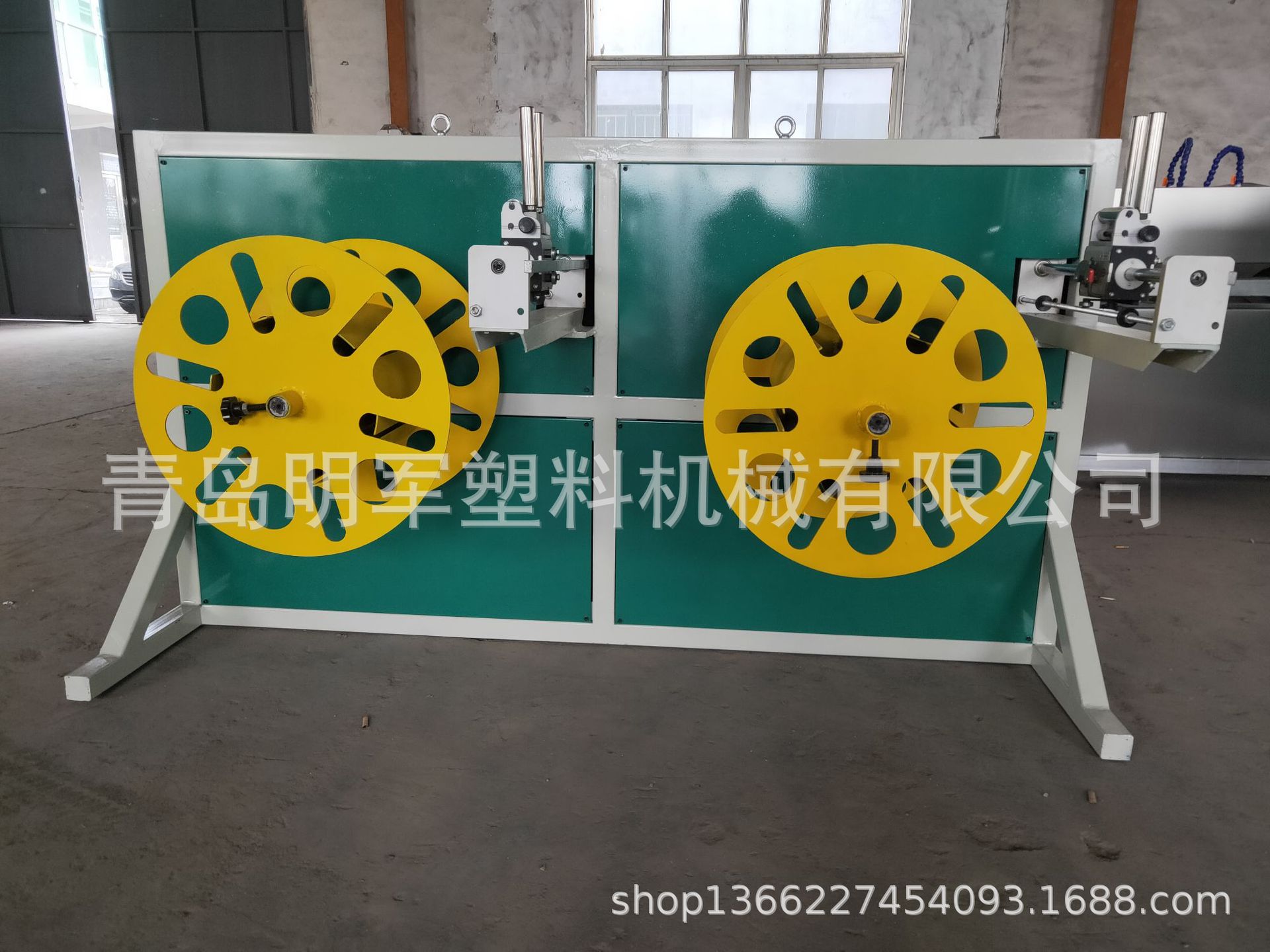 塑料双工位自动收卷机 计数收卷机 软管盘管机 密封条收卷设备