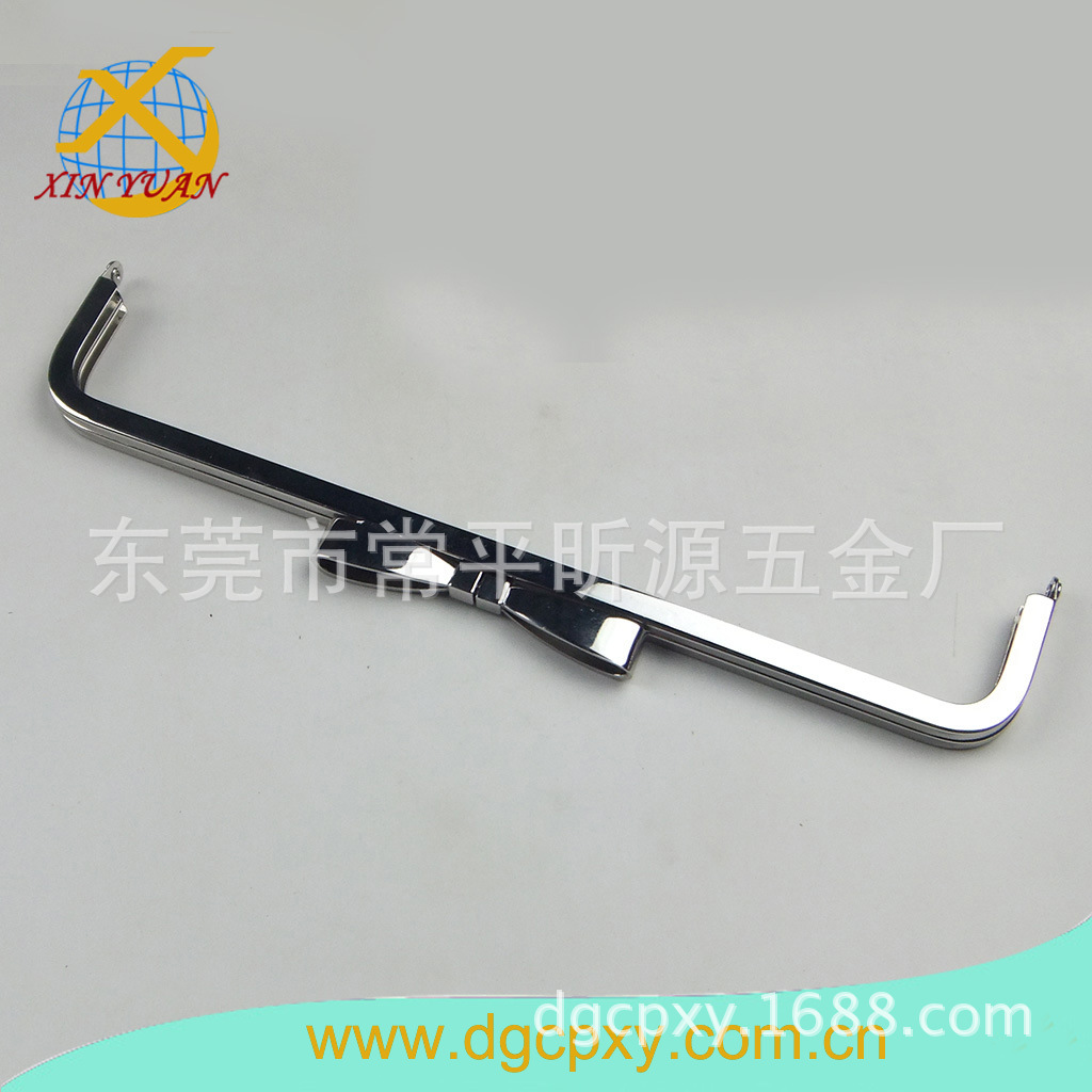 供应合金蝴蝶头手袋五金配件，银色铁夹子， 手袋夹子