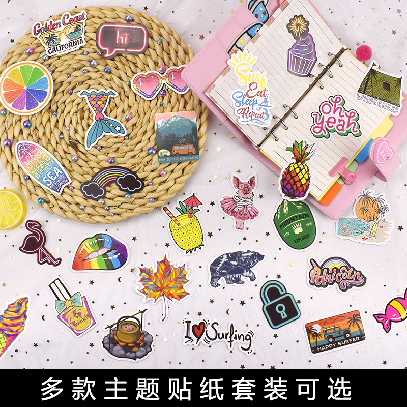 Multiple Theme Package Graffiti Stickers Amazon Explosions Car Stickers Luggage Computer Guitar Cartoon Stickers