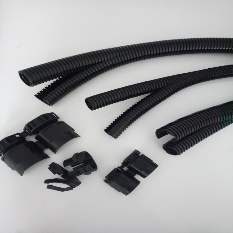 镇江供应内径20mm双层开口式波纹管 预制电缆保护软管