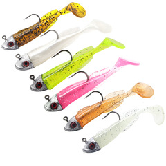 5.6cm / 21.8g Lead Head Soft Fish-Frog Lure Kit with Premium Packaging—Ideal for Boat Fishing and Freshwater Angling Adventures