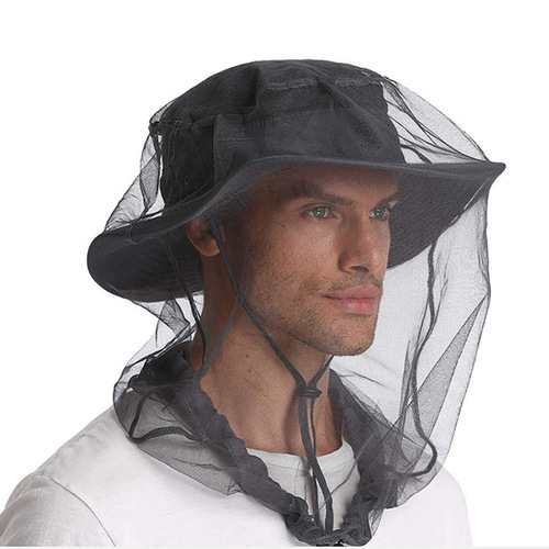 Outdoor mosquito net cover, insect-proof hat, outdoor fishing hat, mosquito hat, hooded bee-keeping anti-bee hat