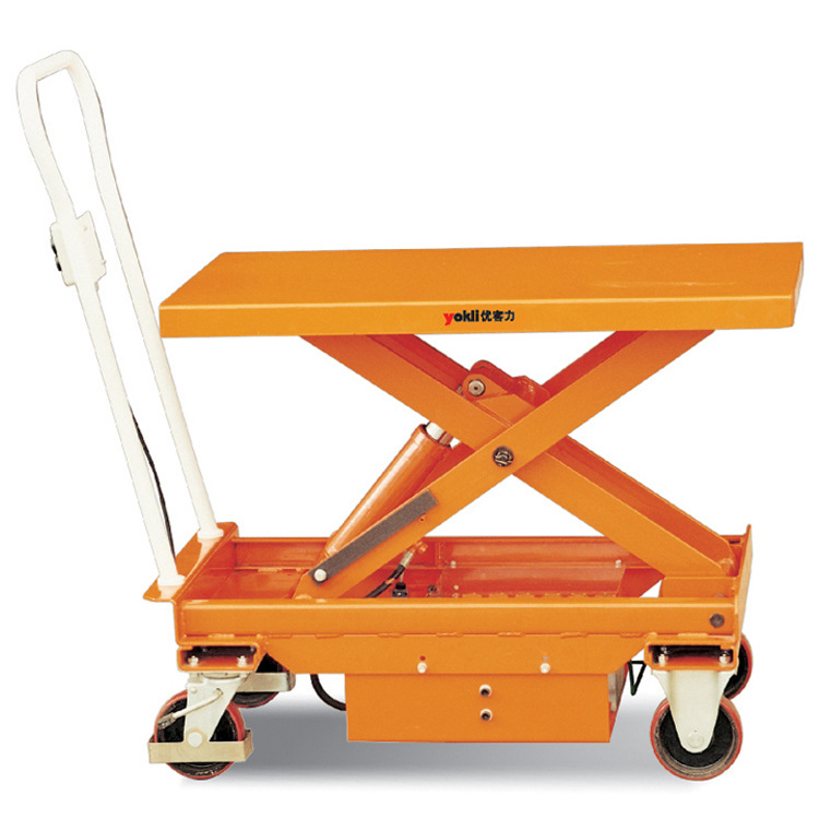 【批发】载重300-1000KG的优客力电动升降平台车|电动升高车