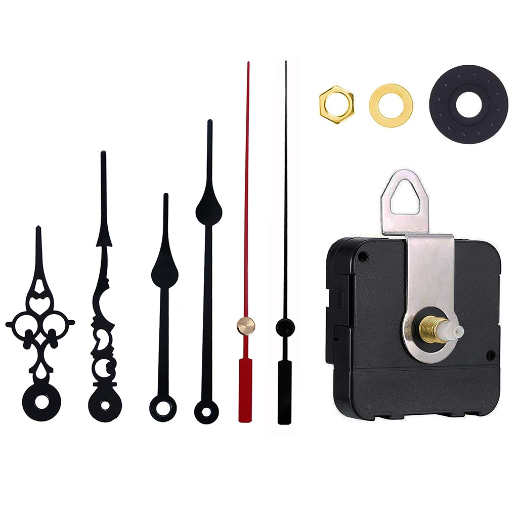 Трансграничная поставка настенных часов аксессуары металлический Час Минута Железный крючок одна секунда часовой механизм аксессуары для часов DIY