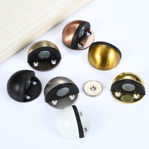 Positive 304 stainless steel turtle top, punch-free door collision, silent glass door, anti-collision door suction, thickened door stopper, semi-circular floor suction