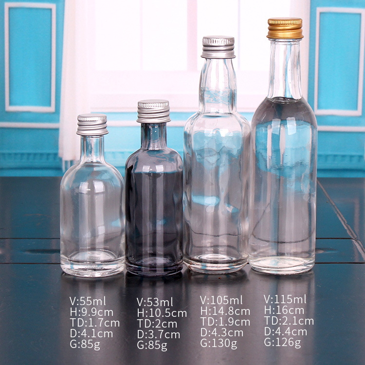 现货批发小酒瓶样品瓶 葡萄酒瓶 红酒玻璃瓶 自酿果酒 泡酒玻璃瓶