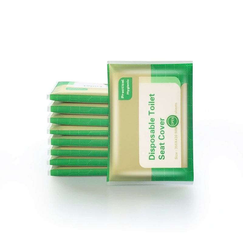 Фабрика Горячий толчок однослойный водорастворимый туалетный одноразовый туалетный коврик бумага трансграничная на складе прямые поставки Шэньчжэнь десятилетний завод