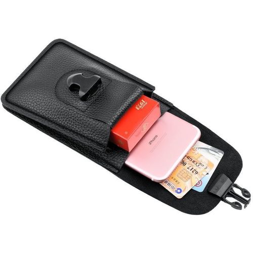 New Men's Thin Double Layer Waist Bag with Belt Multifunctional Mobile Phone Bag Waterproof Mini Pocket Bag Manufacturer Wholesale