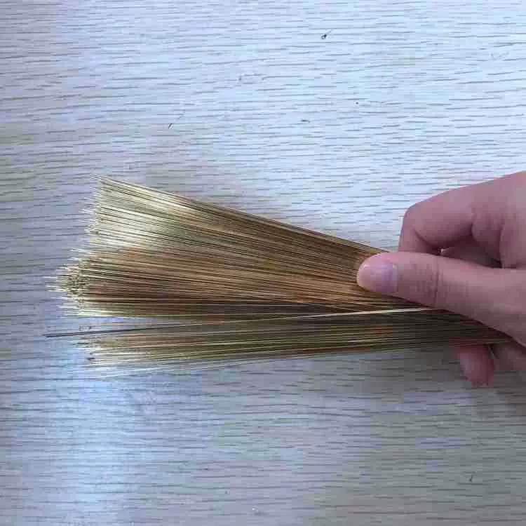 H65细铜棒0.8 1 1.2 1.5 1.8 2 2.5 3 3.5-8mm*1米H65环保黄铜棒