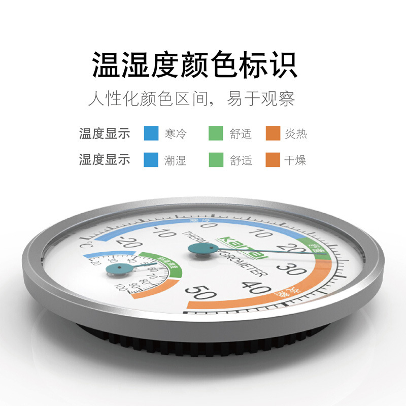 공장 공기 온도 미터 벽에 장착 된 습도 온도계 실내 및 실외 가정용 매점 약국 창고 보관 온도 및 습도 측정기