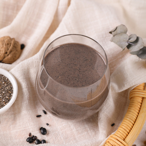 Yanzhifang Black Sesame Walnut Black Bean Powder Nutritional Breakfast Powder Five Black Powder Black Sesame Paste Meal Replacement Powder Mixed Drink