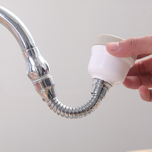Faucet three-speed booster shower tap water splash-proof water saver home kitchen faucet filter