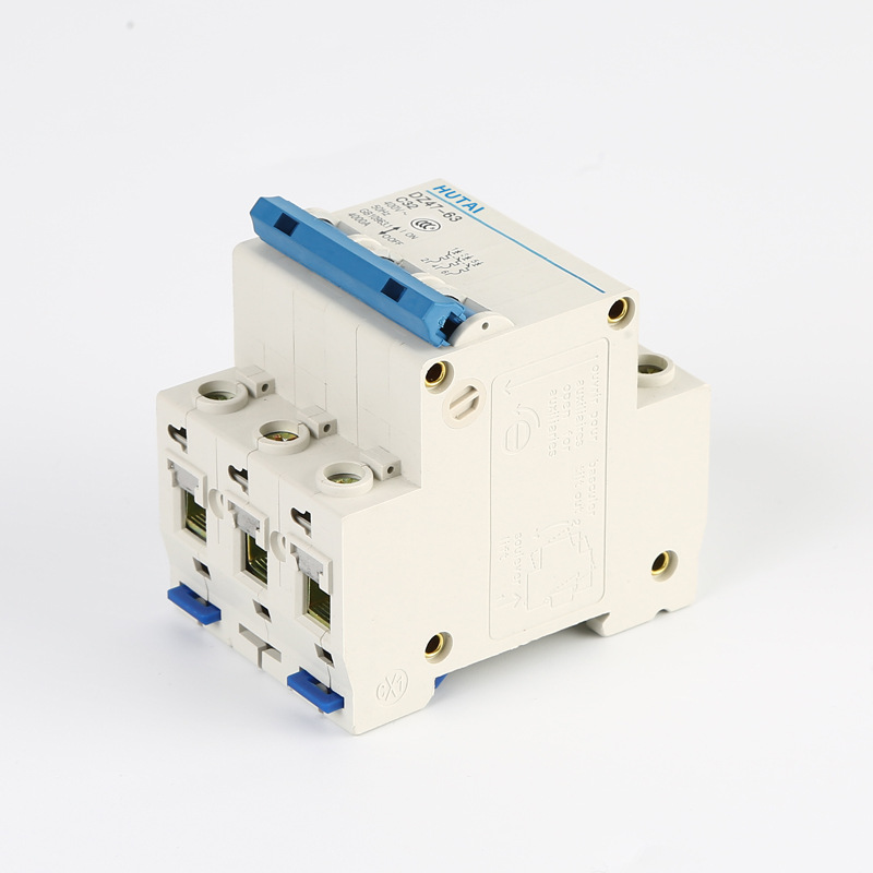 Baja tensión pequeño disyuntor 3P Aire abierto DZ47 miniatura hogar protector 32A4063A interruptor de fuga de aire image 3