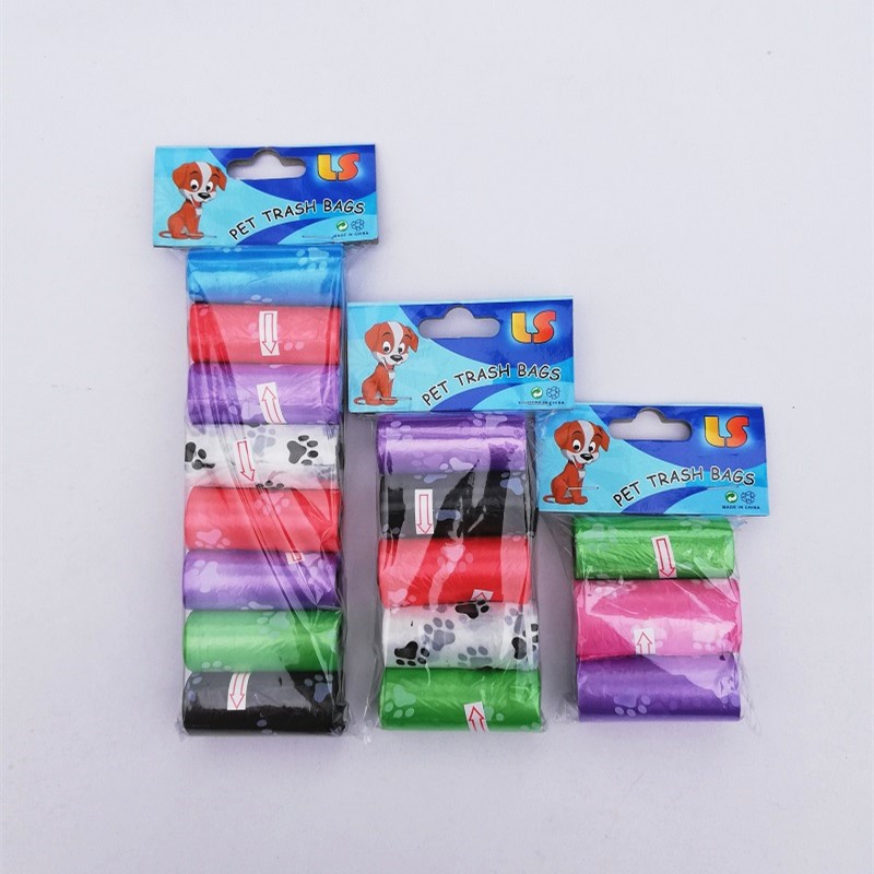 Suministro directo de fábrica bolsa de basura para mascotas punto de interrupción bolsa de basura para mascotas bolsa de recogida de perro gato