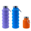 Platinum capacious street handheld sports bottle with glass