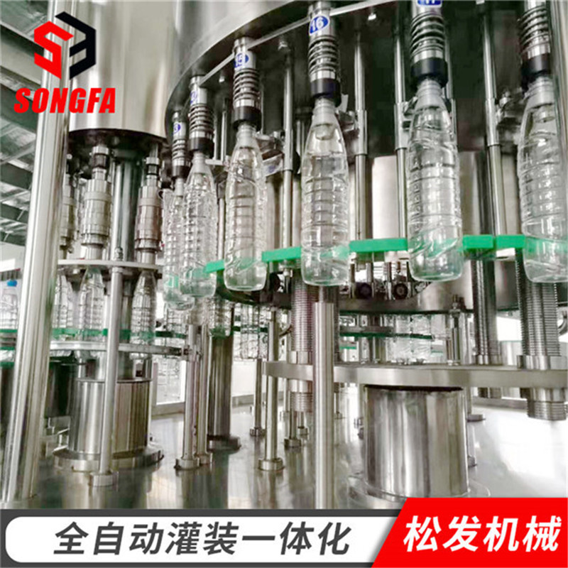 小型矿泉水自动灌装机  整套瓶装水生产机器 净化水处理设备