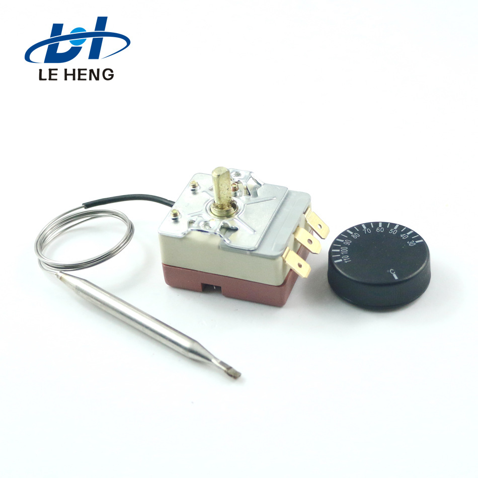 WHD-E毛细管温控器200度机械式温控器电烤箱用