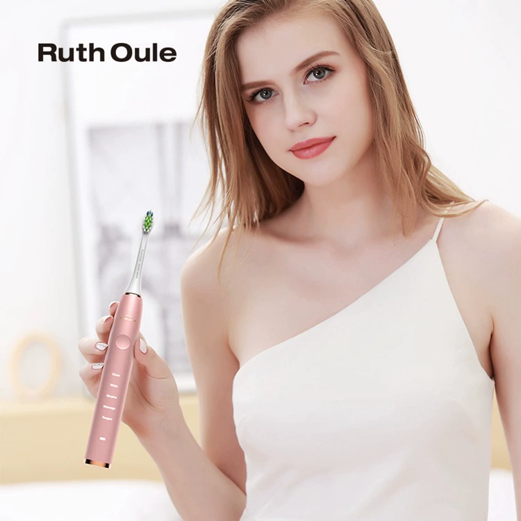 Brightening induction toothbrush