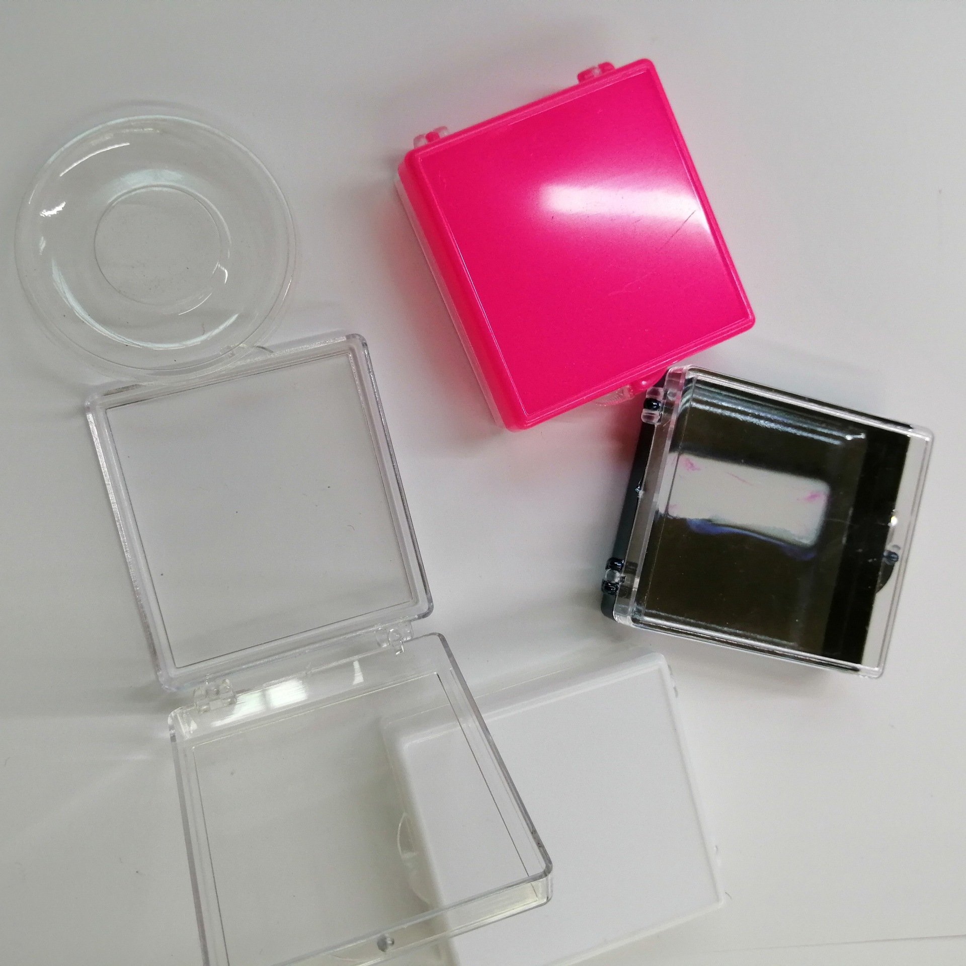 假睫毛小方盒 塑料睫毛包装盒 假睫毛包装盒 透明塑料盒 美甲包装