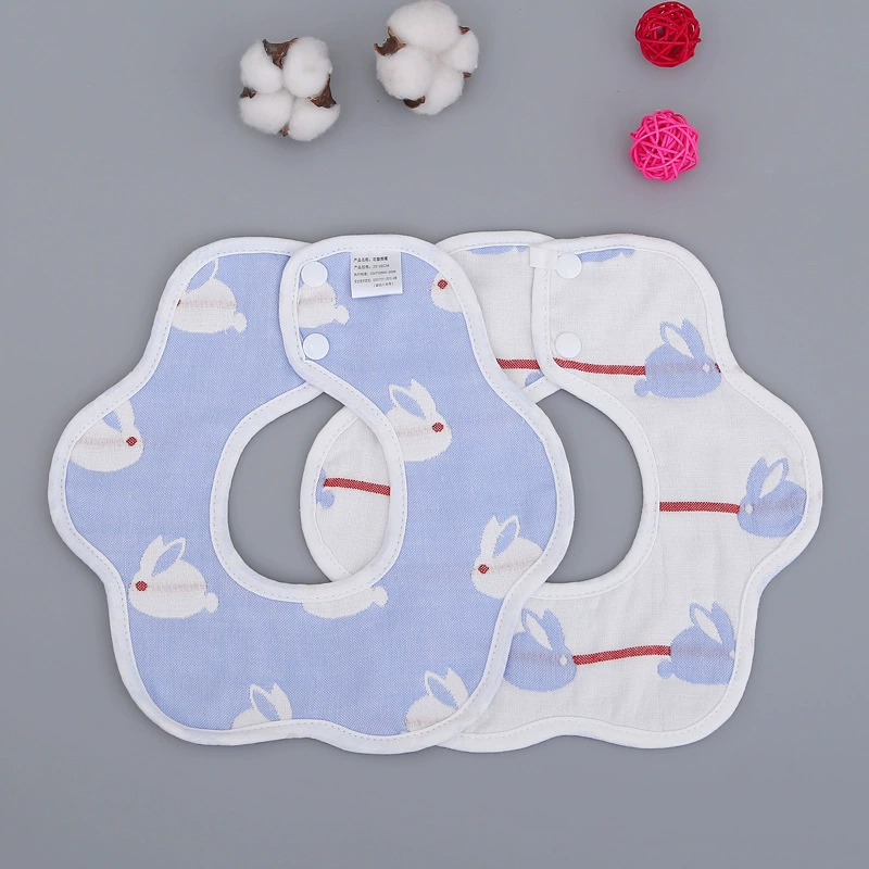 Gauze eating bib, children's laundry basket
