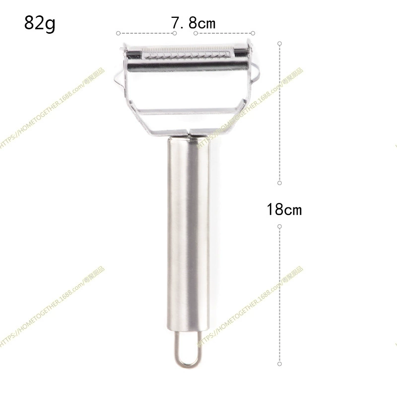 Stainless steel multi -functional peeling knife fruit potato melon fruits shaved scratch