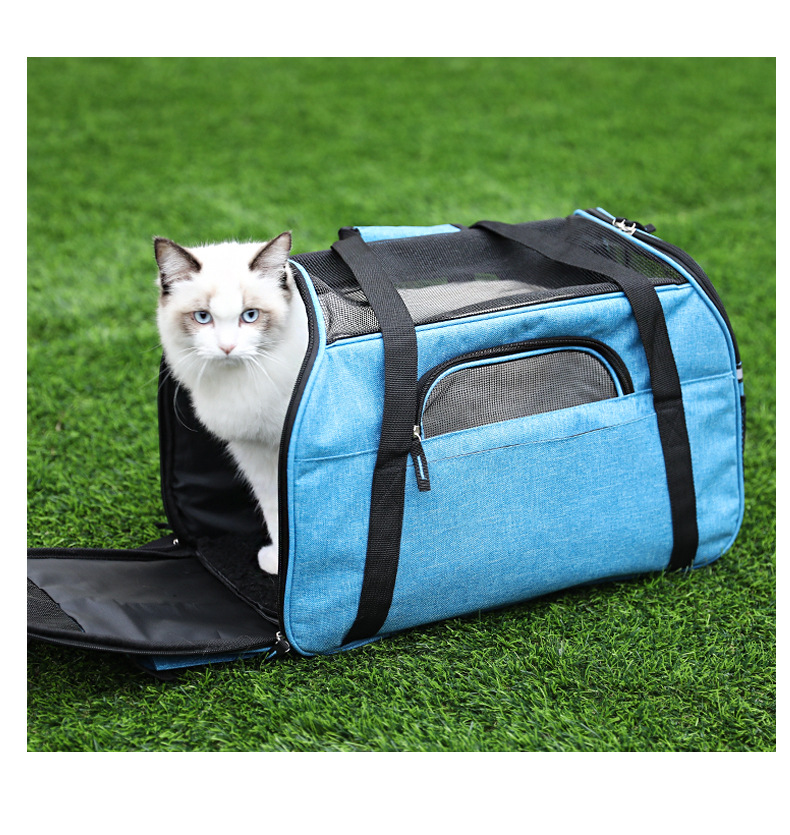 Supplies Pet Backpack Cat And Dog Outing Travel Portable Diagonal Breathable Shoulder Bag_voghion.com