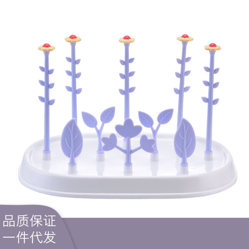 Baby bottle drying rack, draining bottle holder, bottle drying stand, dustproof bottle dryer, bottle storage rack