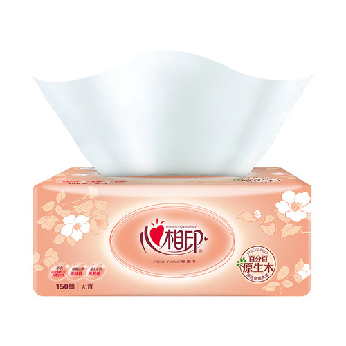 Xinxiangyin household paper towels 150 toilet paper 20 packs full box manufacturer wholesale raw wood pulp