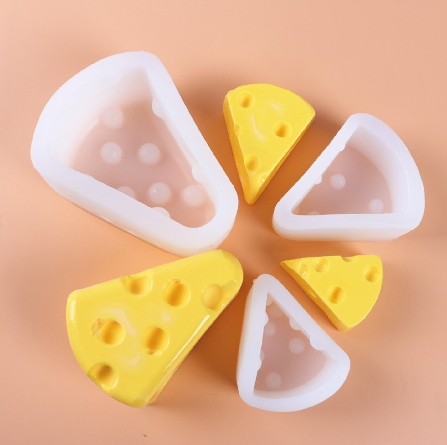 Cross-Border single cheese mousse cake silicone mold pudding cheese facial soap mold Net red cat and mouse