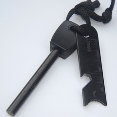 廠家 戶外大號實心打火棒 大號打火石 取火棒 點火棒 鎂棒 開瓶器