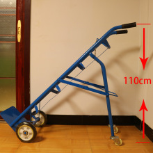 氧气瓶乙炔钢瓶推车气瓶手推车搬运平板车氧气钢瓶小推车手拉车
