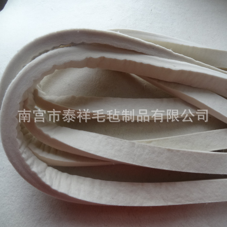 涂漆毛毡块 漆包线毛毡条 涂漆毛毡 松软毛毡