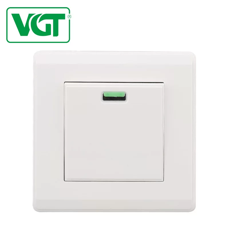 Выключатель-розетка типа VGT 86, корпус из ПК с огнестойким пластиком, экспортный образец, Q010, Ближний Восток