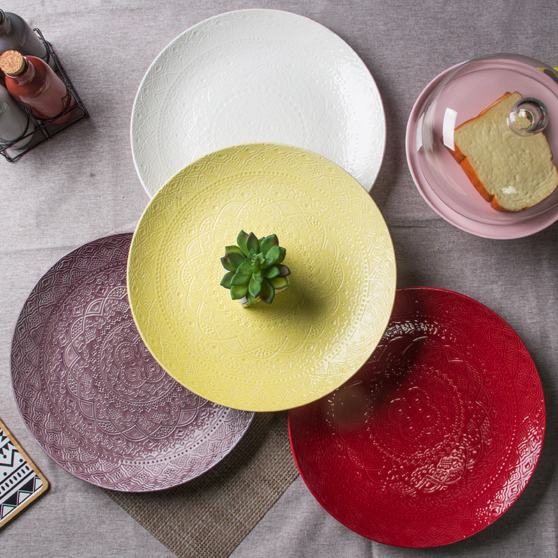 14 pulgadas 2022 nueva cocina moderna boda platos de porcelana