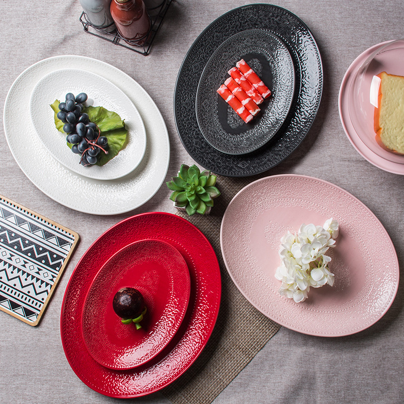 14 pulgadas 2022 nueva cocina moderna boda platos de porcelana