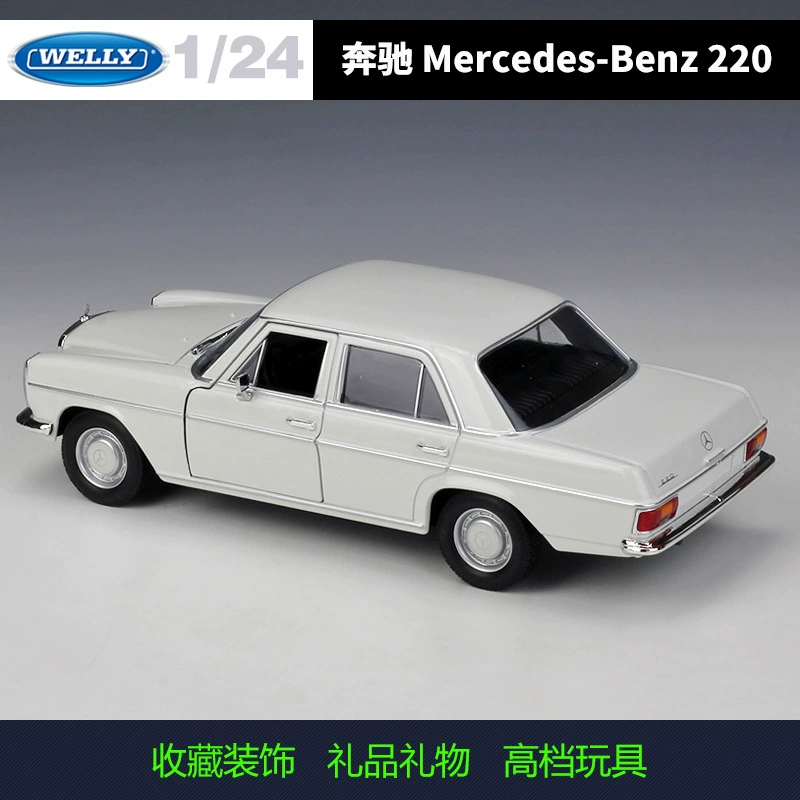 WELLY Willie 1:24 Mercedes Benz 220 автомобильная модель из сплава