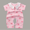 Summer children's cotton thin bodysuit, overall, pijama for new born, factory direct supply