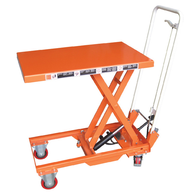 【批发】优客力脚踏式升降平台车液压升高平台车一件代发