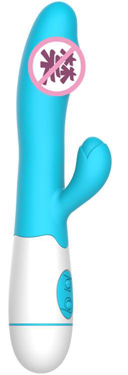 Masturbación femenina de doble cabeza vibración masaje palo aparato femenino punto G vibrador productos del sexo ventas directas de la fábrica