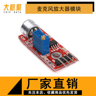 Microphone, sensor, module, sound system