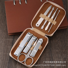 德國不鏽鋼指甲刀套裝8件套logo 修甲剪修腳鉗美甲美容工具全套