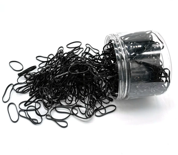 Black thickened large ring (400 pieces) boxed