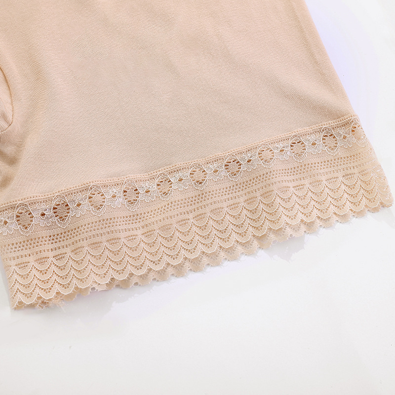 Polainas de encaje modal para mujer pantalones de seguridad anti-exposición más pantalones cortos de tamaño pantalones de seguro verano manmeijiao