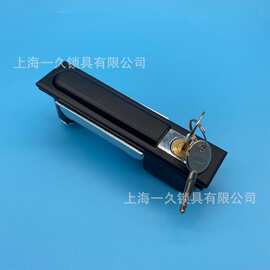 【厂家直销 】MS818-2网络机柜锁 电器柜锁 电柜铰链 黑色亚光锁