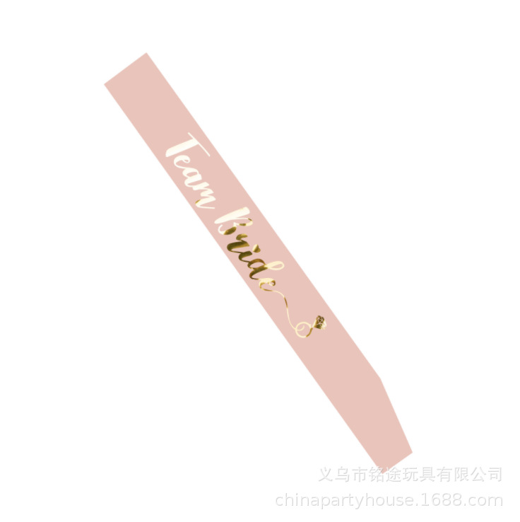 Traje de fiesta de soltero dama de honor nupcial velo insignia banda ceremonial boda suministros